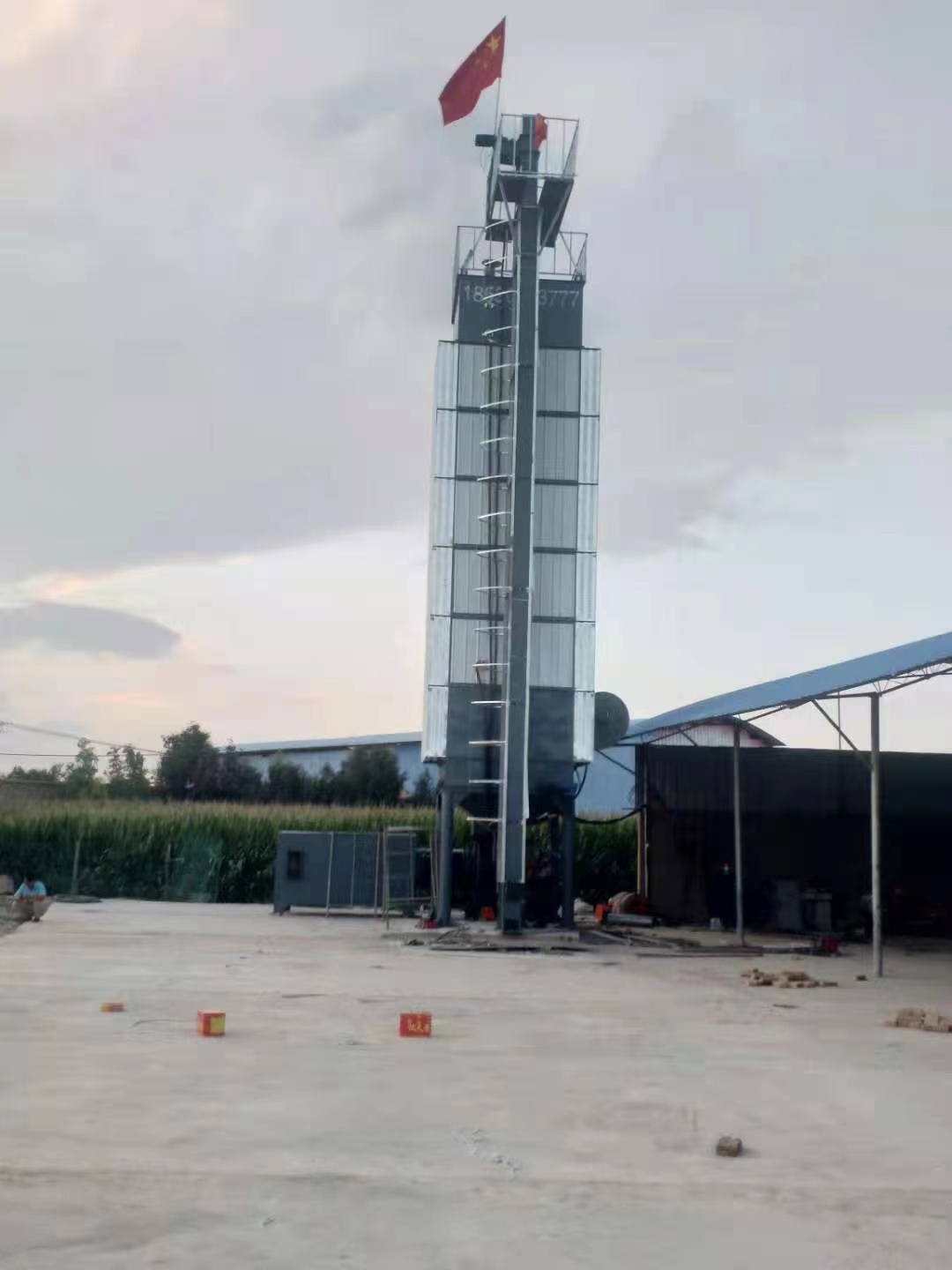 100噸水稻烘幹塔附屬設備